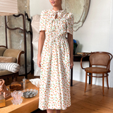 ALICE DRESS - DITSY STRAWBERRY