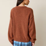 Intarsia Knit Cardigan - Lamby Baby
