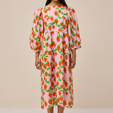 SUKI DRESS - STRAWBERRY PINK