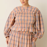 Fable Blouse - Storybook Plaid