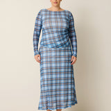 Clover Mesh Skirt - Pony Plaid