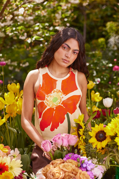Jersey Tank - Poppy – Variety Hour Studio
