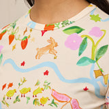 SUNNY TEE - STORY BOOK CREAM