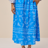 GIA SKIRT - TOILE DE JOUY