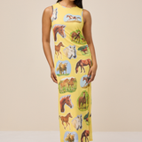 LILY MESH DRESS - HORSE GIRL