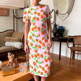 SUNNY DRESS - STRAWBERRY