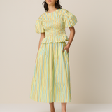 GIA SKIRT - SUNROOM STRIPE