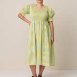 TOKEN DRESS - SUNROOM STRIPE