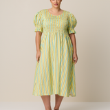 TOKEN DRESS - SUNROOM STRIPE