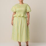 FABLE BLOUSE - SUNROOM STRIPE
