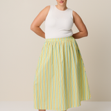 GIA SKIRT - SUNROOM STRIPE