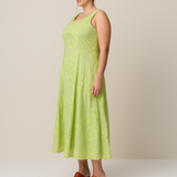 TRINKET DRESS - MATCHA GARDEN