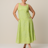 TRINKET DRESS - MATCHA GARDEN