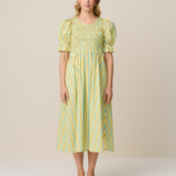 TOKEN DRESS - SUNROOM STRIPE