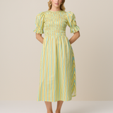 TOKEN DRESS - SUNROOM STRIPE