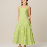 TRINKET DRESS - MATCHA GARDEN