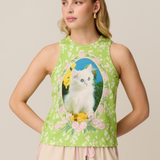 JERSEY TANK - MEOW
