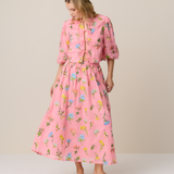 GIA SKIRT - BLOSSOM EMBROIDERY