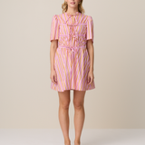 ALICE MINI DRESS - MARKET STRIPE