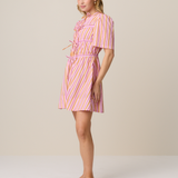 ALICE MINI DRESS - MARKET STRIPE