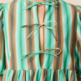 Rosso Reversible Dress - Airbrush Stripe