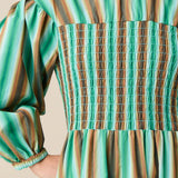 Fable Dress - Airbrush Stripe