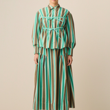 Matilda Skirt - Airbrush Stripe