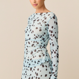 Clover Mesh Top - Dalmatian