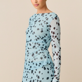 Clover Mesh Top - Dalmatian