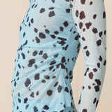 Clover Mesh Top - Dalmatian