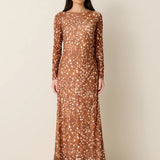 Clover Mesh Dress - Bambi