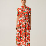 Alice Dress - Tomato