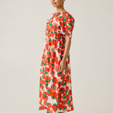Alice Dress - Tomato