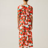 Alice Dress - Tomato