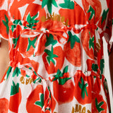 Alice Dress - Tomato