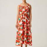 Vine Dress - Tomato (Presale)