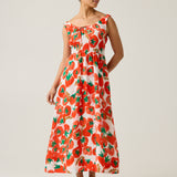 Vine Dress - Tomato (Presale)