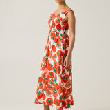 Vine Dress - Tomato (Presale)