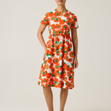 Dunes Dress - Tomato