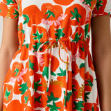 Dunes Dress - Tomato