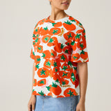 Portrait Tee - Tomato
