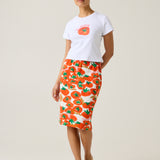 Truss Skirt - Tomato