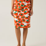 Truss Skirt - Tomato