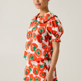 Cherry Blouse - Tomato