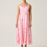 Trinket Dress - Tulip Embroidery