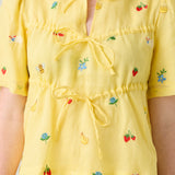 Alice Top - Ditsy Characters Embroidery