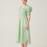 Token Dress - Garden Stripe