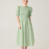 Token Dress - Garden Stripe