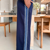 COLUMN PANT - INDIGO
