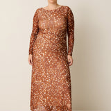 Clover Mesh Dress - Bambi